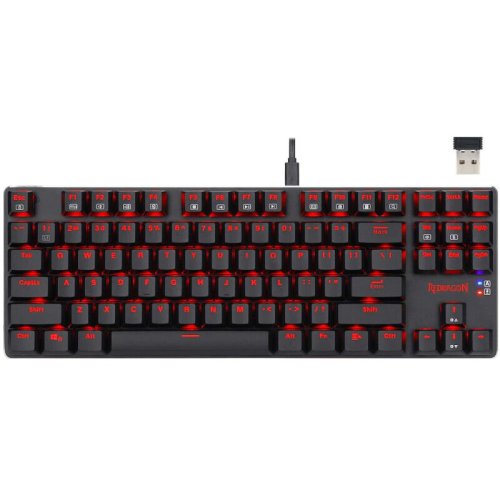 Redragon tastatura gaming mecanica redragon mahoraga, red switch, negru