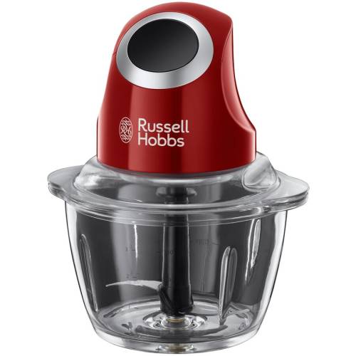 Russell hobbs aparat de maruntit russell hobbs 24660-56 desire mini putere: 200 w cutit din otel inoxidabil capacitate vas de sticla 1 l