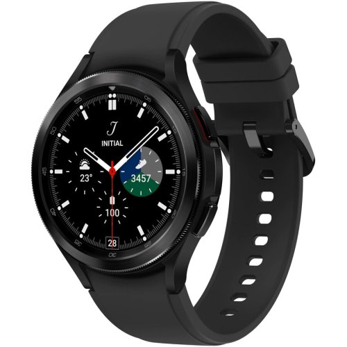 Samsung ceas smartwatch samsung galaxy watch4, 46mm, lte, classic, black