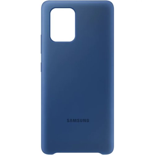 Samsung husa de protectie pentru samsung s10 lite, silicon, albastru