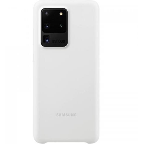 Samsung husă din silicon samsung pentru galaxy s20 ultra, alb