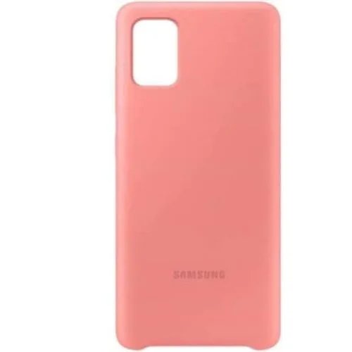 Samsung husa originala din silicon samsung galaxy a71, roz