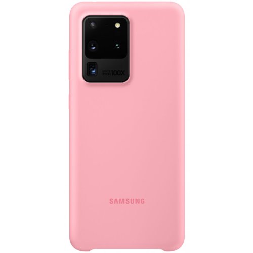 Samsung husă originală din silicon samsung galaxy s20 ultra roz