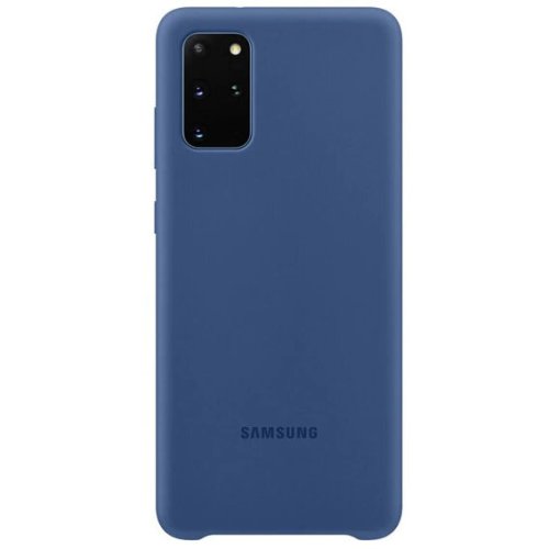 Samsung husa pentru telefon samsung ef-pg985tn din silicon din fabrica, albastru inchis, samsung galaxy s20 plus (sm-g985f)