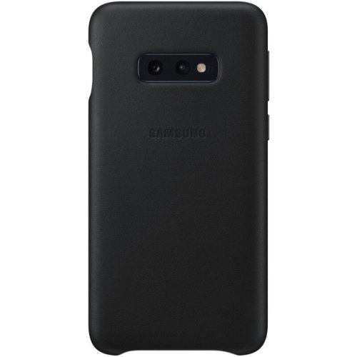 Samsung husa protectie pentru spate leather negru pentru galaxy s10e