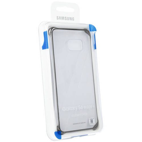 Samsung husa protectie spate samsung ef-qg928cbegww clear cover albastra pentru samsung g928 galaxy s6 edge plus