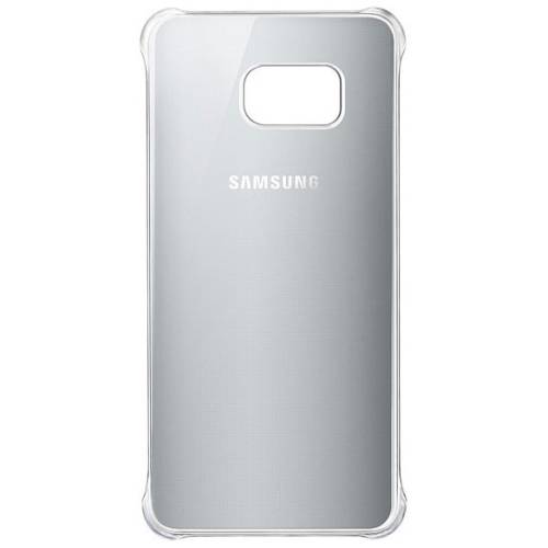 Samsung husa protectie spate samsung ef-qg928csegww clear cover argintie pentru samsung g928 galaxy s6 edge plus
