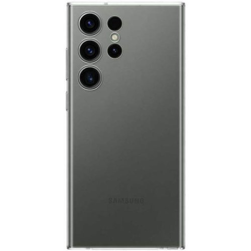 Samsung husa telefon samsung clear case pentru galaxy s23 ultra, ef-qs918ctegww, transparent