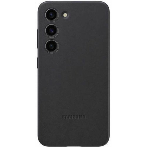 Samsung husa telefon samsung leather case pentru galaxy s23, ef-vs911lbegww, black
