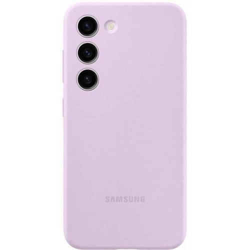 Samsung husa telefon samsung silicone case pentru galaxy s23, ef-ps911tvegww, lavender