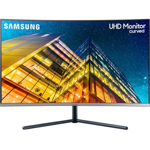 Samsung monitor led samsung lu32r590cwpxen curbat 31.5 inch uhd va 4 ms 60 hz, negru
