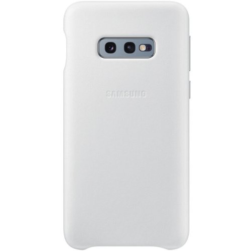 Samsung protectie pentru spate leather alb pentru samsung galaxy s10e