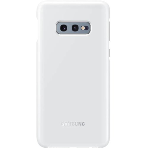 Samsung protectie spate led cover alb pentru galaxy s10e