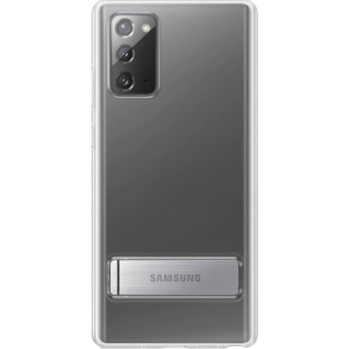 Samsung protectie spate samsung standing cover ef-jn980ctegeu pentru samsung galaxy note 20 (transparent)