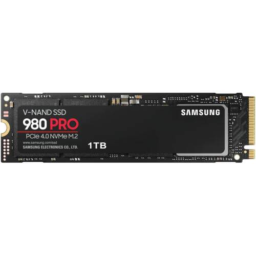 Samsung solid state drive (ssd) samsung 980 pro, 1tb, nvme, m.2.
