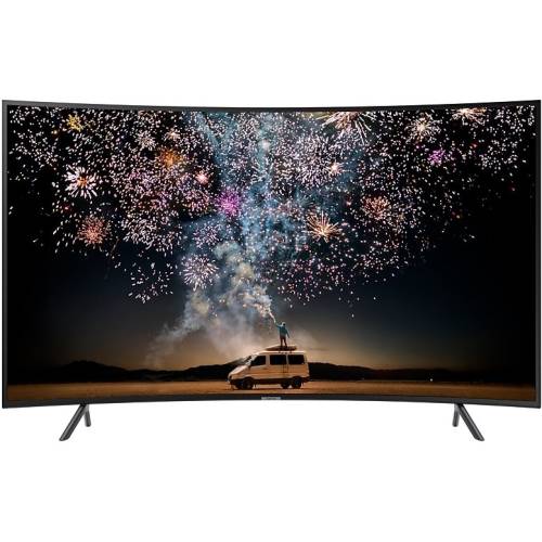 Samsung televizor samsung curbat led 55ru7302, 138 cm, smart, ultra hd, hdr10+, negru