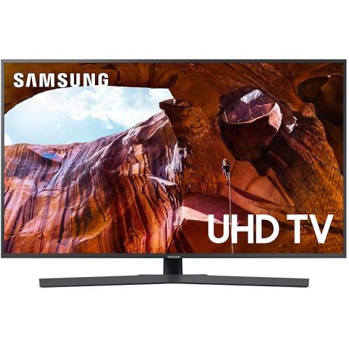Samsung televizor samsung led 55ru7402, 138 cm, smart, ultra hd, slim, hdr10+, wireless, titanium gray
