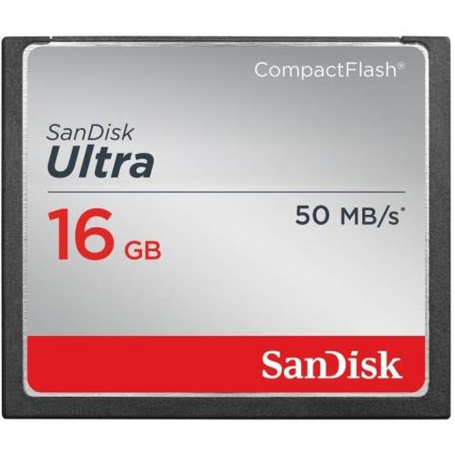 Sandisk card memorie sandisk ultra compactflash 16gb