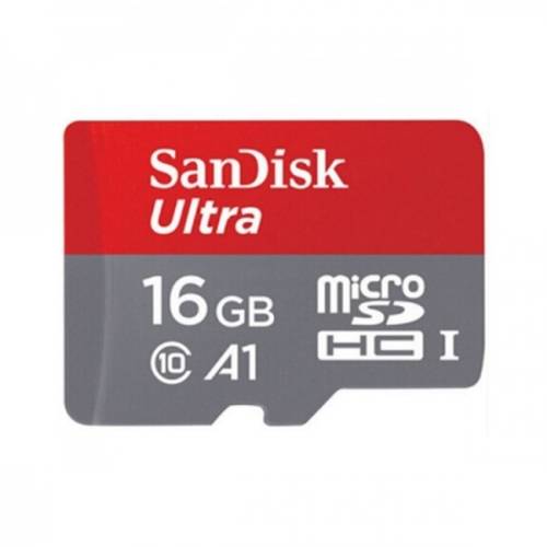 Sandisk sandisk secure digital micro 16gb ultra, class 10 + sd adaptor, android edition
