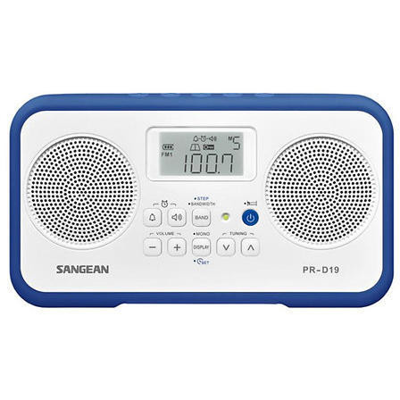 Sangean radio sangean pr-d19 db, albastru