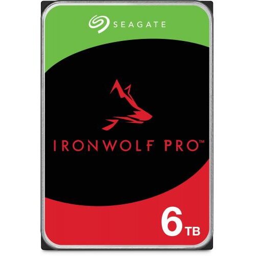 Seagate hard disk server seagate ironwolf pro 6tb, sata, 256mb, 3.5inch