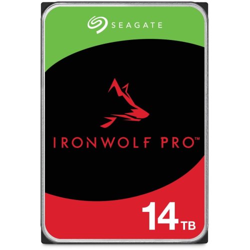 Seagate hdd seagate ironwolf pro 14tb, nas, 7200rpm, 256mb cache, sata-iii, 3.5