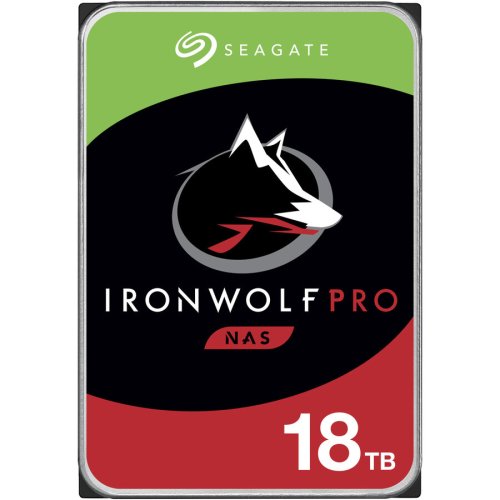 Seagate hdd seagate ironwolf™ pro 18tb, 7200rpm, 256mb cache, sata-iii