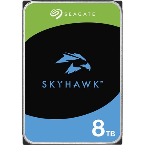 Seagate hdd seagate surveillance skyhawk, 8tb, sata iii, 256mb, 3.5