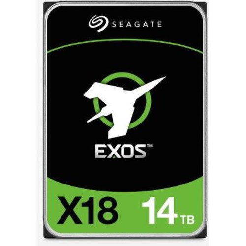 Seagate hdd server seagate enterprise exos x18 , 14tb, sata iii, 7200rpm, 256mb, 3.5