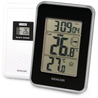 Sencor termometru cu senzor de temperatură wireless sencor sws 25, negru