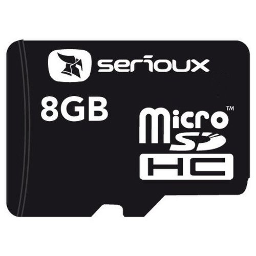 Serioux card memorie serioux micro sdhc 8gb clasa 10 + adaptor sd