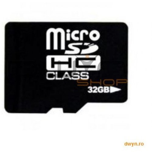 Serioux card microsdhc 32gb serioux, cu adaptor sdhc, class 10