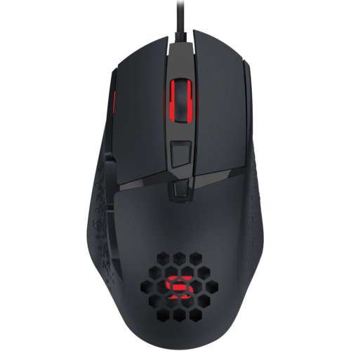 Serioux mouse gaming serioux tobis, 6400dpi, 8 butoane, design ergonomic, negru