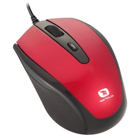 Serioux mouse serioux pastel 3300 red usb