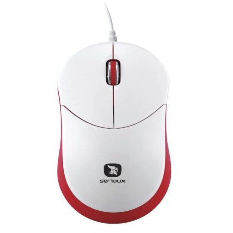 Serioux mouse serioux rainbow 680 red usb