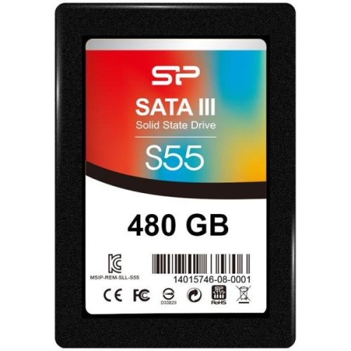 Silicon power silicon power s55 480gb 2,5 ssd (tlc, sp480gbss3s55s25)