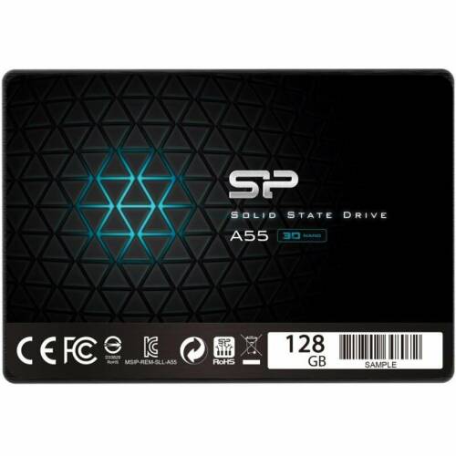 Silicon power ssd 128gb 2.5'' silicon power ace a55 sata3 r/w:550/420 mb/s 3d nand