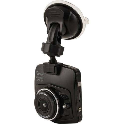 Siskin camera auto dvr siskin hd dash cam, rezolutie hd, ecran 2.5 inch, memorie 16gb, negru