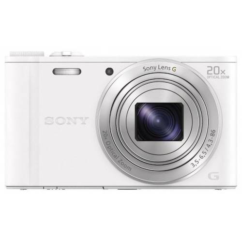 Sony aparat foto compact sony dsc-wx350, alb