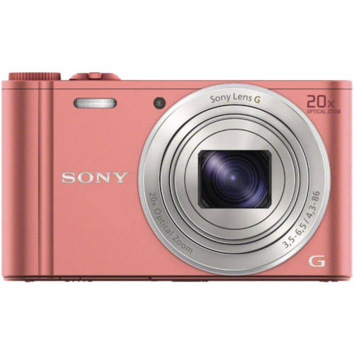Sony aparat foto compact sony dsc-wx350, pink