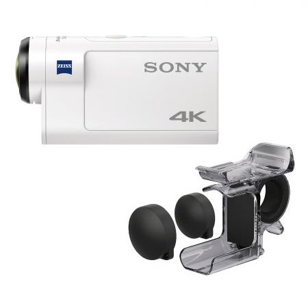 Sony camera action 4k + telecomanda și carcasa subacvatica