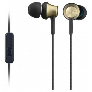 Sony headset sony mdrex650apt.ce7 andorid/iphone, auriu-negru