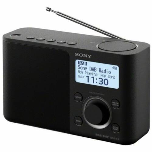 Sony radio portabil sony xdr-s61d dab+/dm, negru