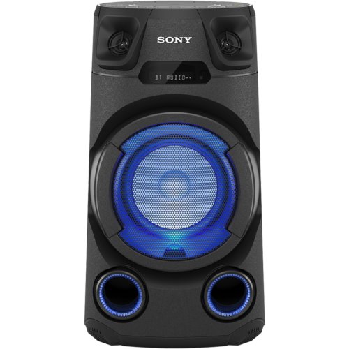 Sony sistem audio high power, sony mhc-v13, jet bass booster, bluetooth, usb, cd, negru