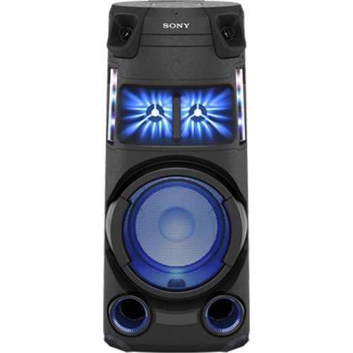 Sony sistem audio high power sony mhc-v43d, jet bass booster, bluetooth, party lights, radio, negru