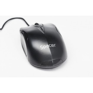 Spacer mouse optic spacer, 800dpi, black, usb spmo-m11