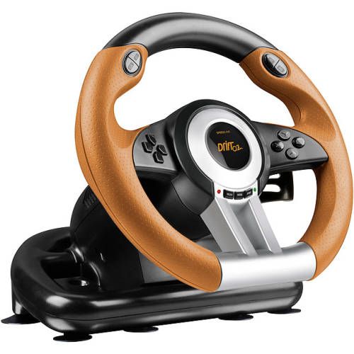 Speedlink volan speedlink drift o.z. racing wheel pc (black-orange)