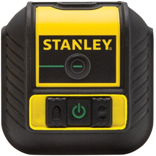 Stanley laser stanley stht77592-1, nivela laser laser cross90, cu linie in cruce, lumina verde (510 nm), prindere stativ 1/4, 2x1.5v aa, ± 0.5mm/m, raza actiune 16m