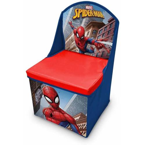 Suncity scaun pliabil cu spatar si spatiu depozitare spiderman suncity ley3000lq