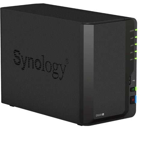 Synology network attached storage synology ds220+, 2-bay, procesor intel celeron j4025 2ghz, 2gb ddr4